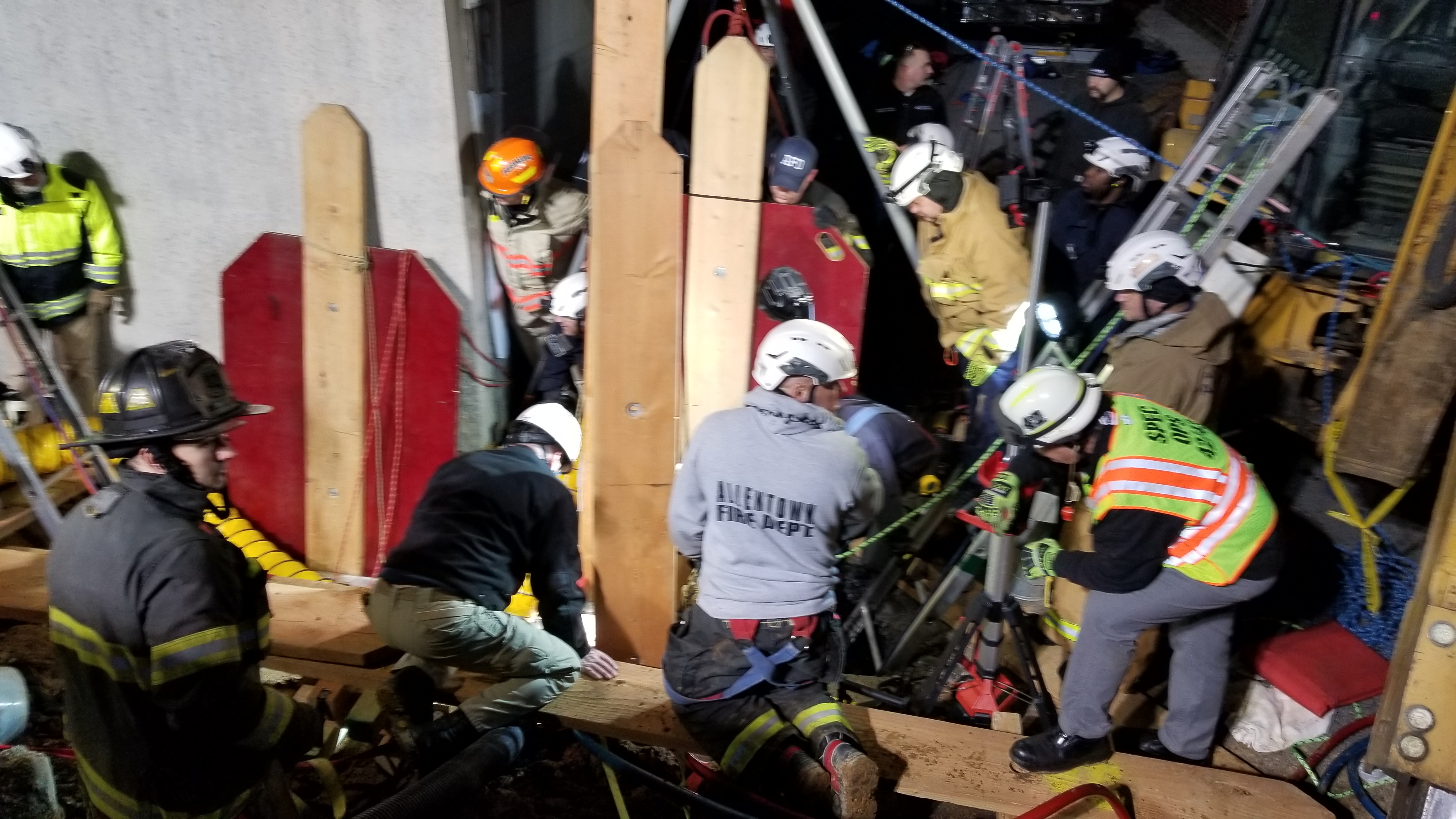 Gordon Street Trench Rescue
